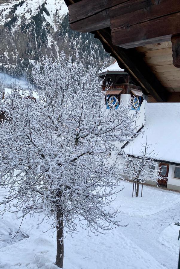 Familienferien Im Chalet Baergli Kandersteg Luaran gambar